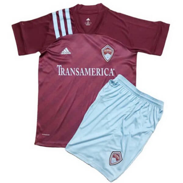 Maillot Football Colorado Rapids Domicile Enfant 2020-21 Rouge